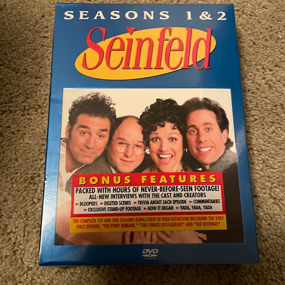 Seinfeld DVD Season 1 and 2 NIB